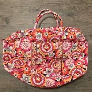 Vera Bradley Grand Traveler Tote Pixie Blooms